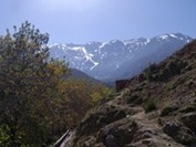 Montagne du Toubkal au Maroc