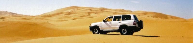 Excursion en 4x4 dans les dunes de sable