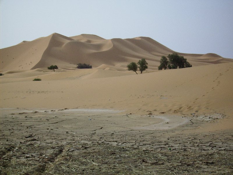 Dunes de sable au Maroc lors d'un circuit 4x4